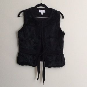 Women’s tie front vest